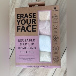 Erase Your Face Reusable Makeup Removing Cloths